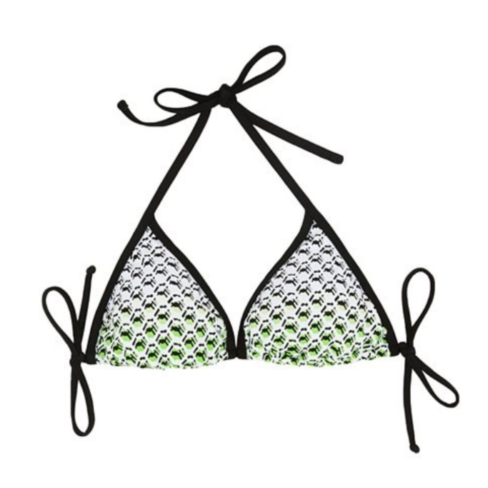 Peter Pilotto For Target Triangle Swim Bikini Top, X-Small